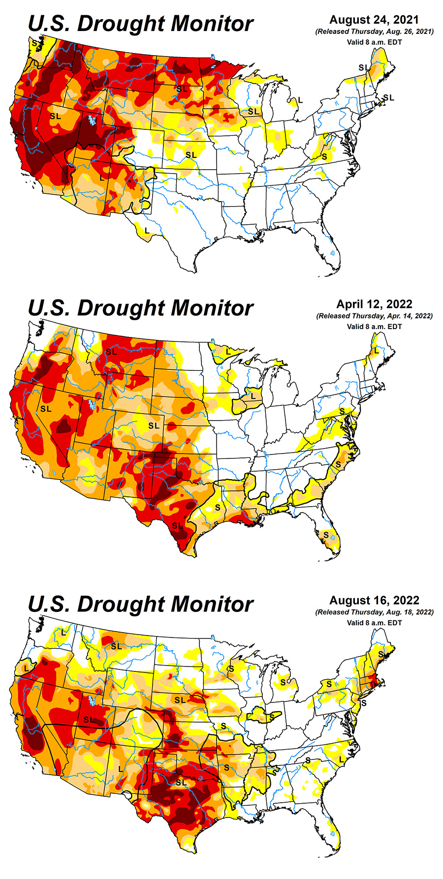 2022 Drought Map