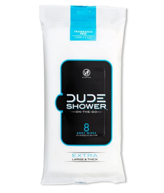 Dude Shower wipes