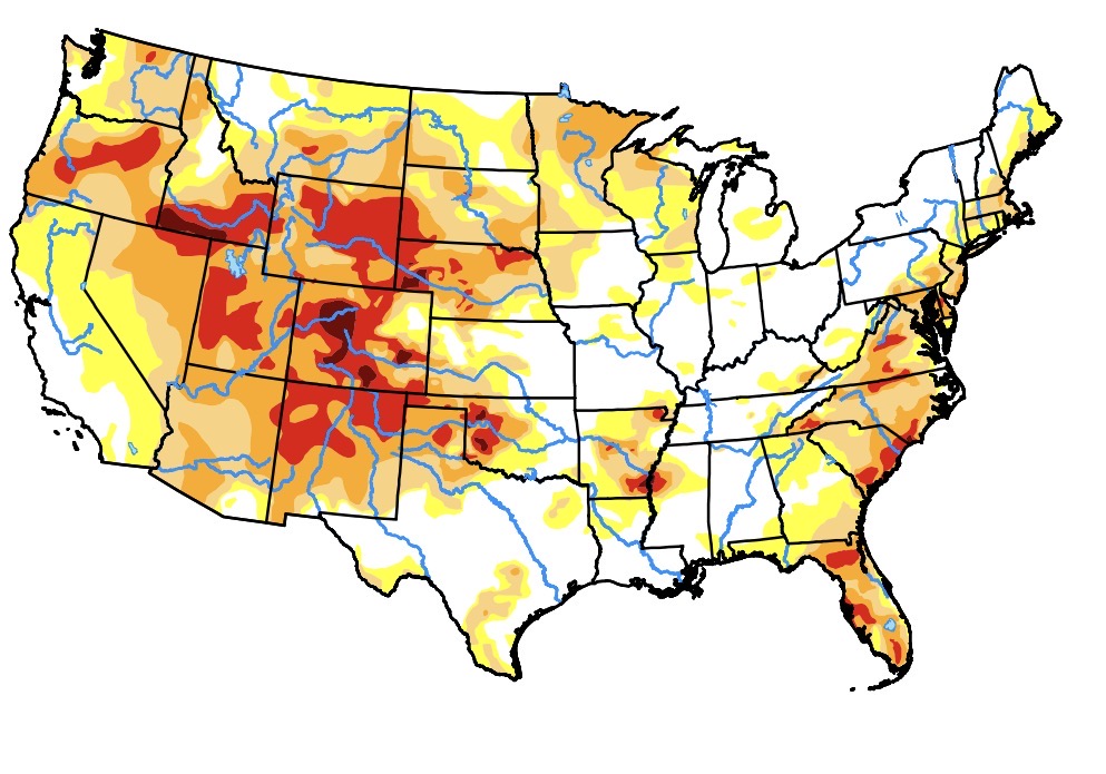 Drought Map, July 2026